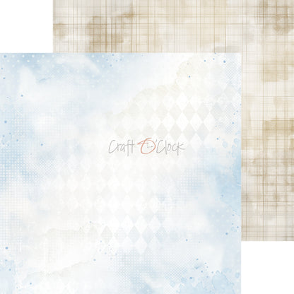 Craft o`clock - Baby Boy Universe 8x8" basic