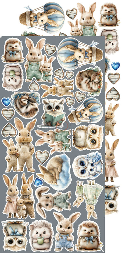 Craft 0`clock - Baby Boy Universe - flowers & more