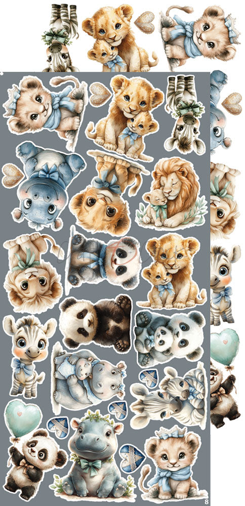 Craft 0`clock - Baby Boy Universe - flowers & more