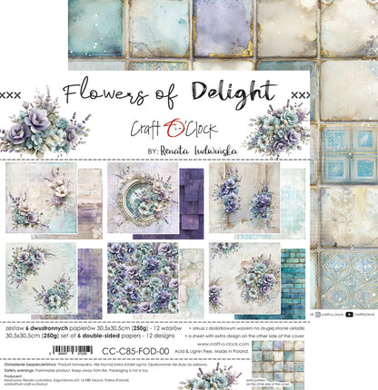 Craft o`clock - Flowers of Delight 12x12"