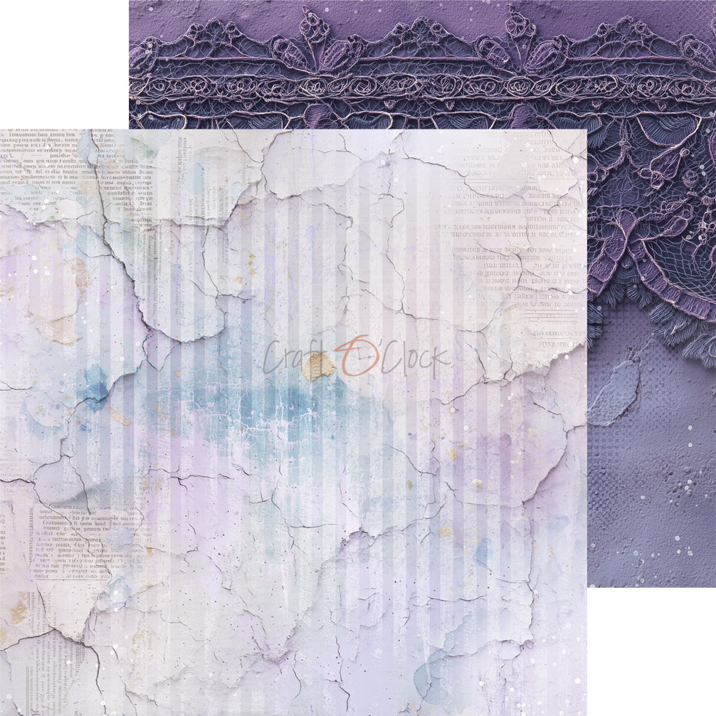 Craft o`clock - Flowers of delight 8x8" mix