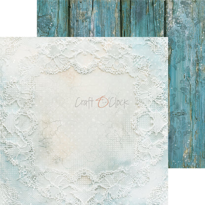 Craft o`clock - Flowers of delight 8x8" mix