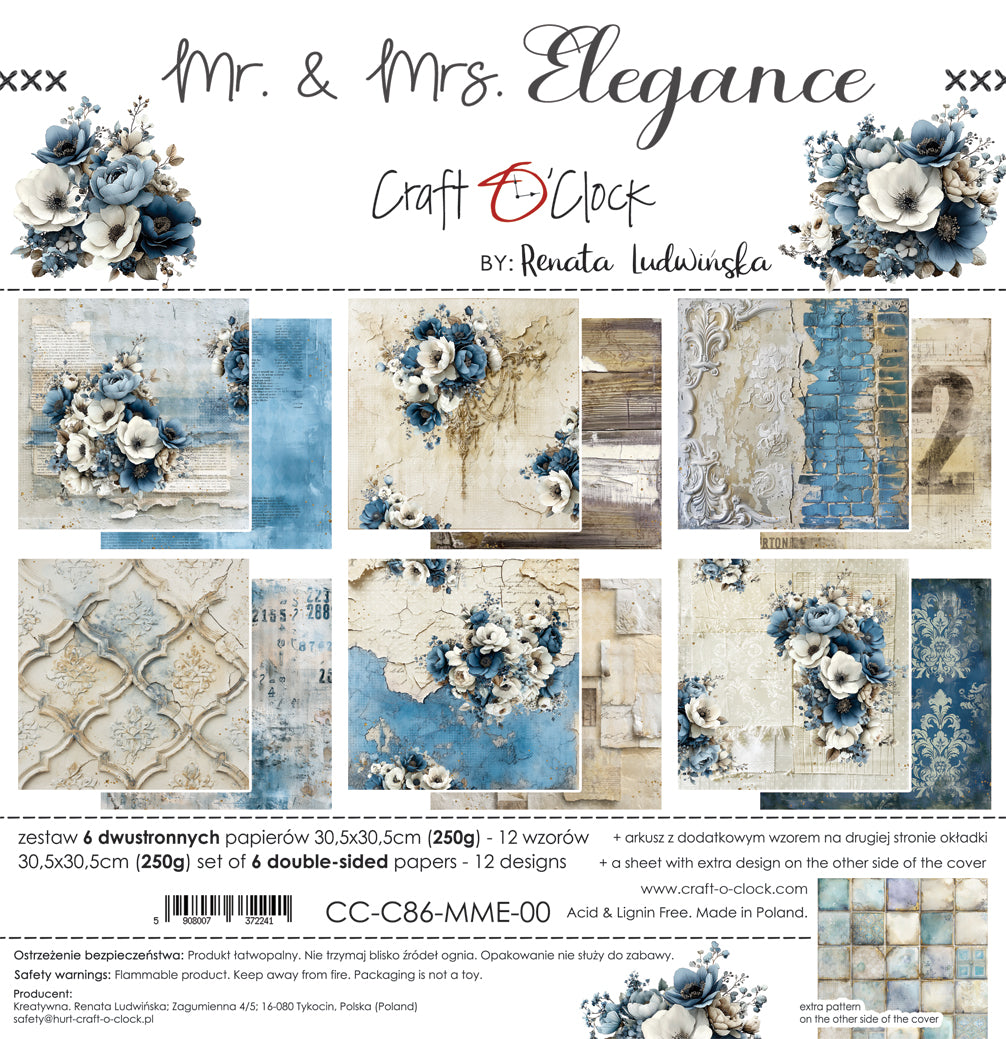 Craft o`clock - MR. & MRS. ELEGANCE 12x12"