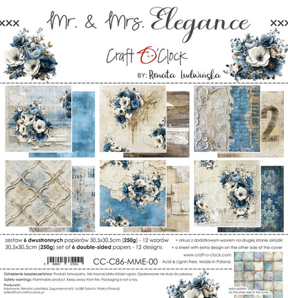 Craft o`clock - MR. & MRS. ELEGANCE 12x12"