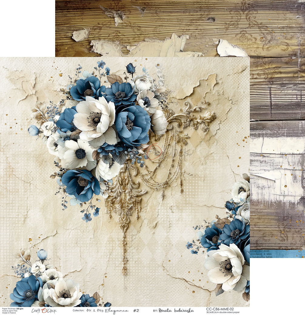 Craft o`clock - MR. & MRS. ELEGANCE 12x12"