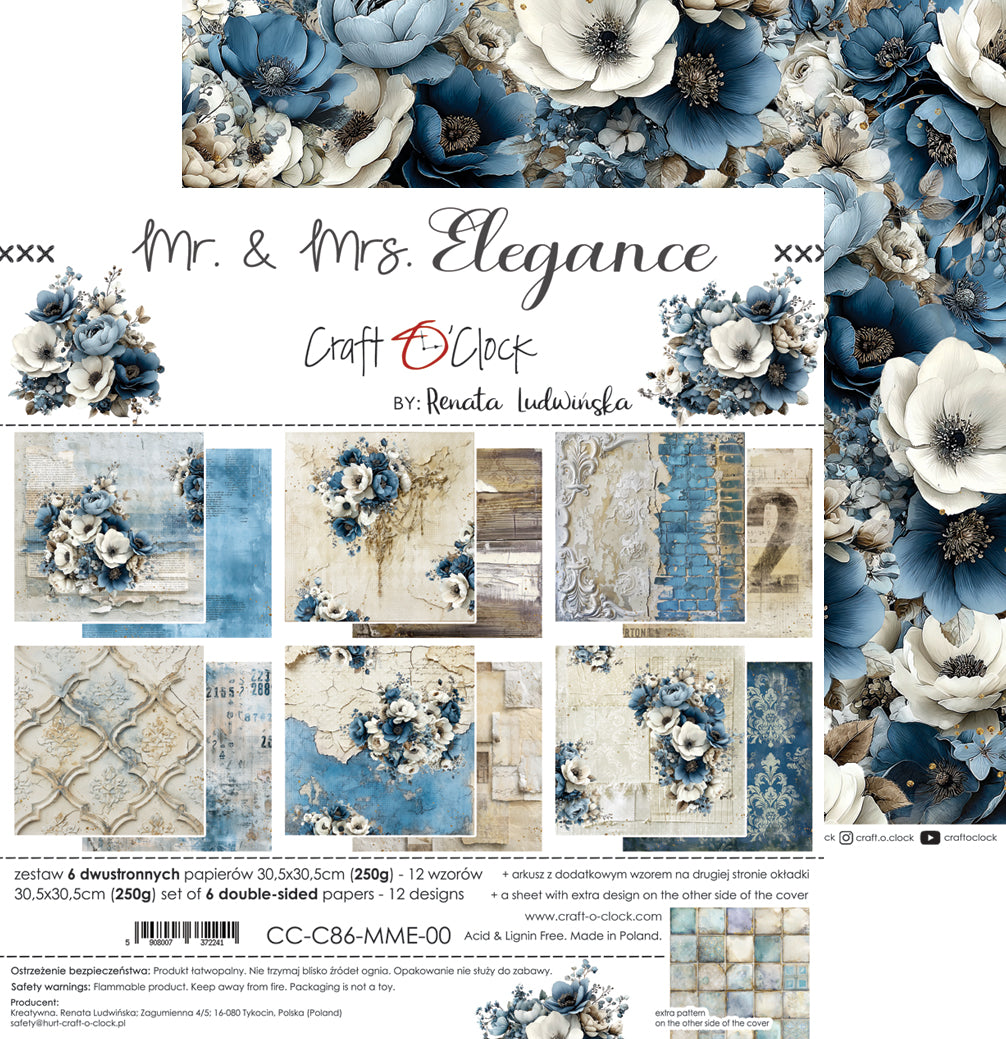 Craft o`clock - MR. & MRS. ELEGANCE 12x12"