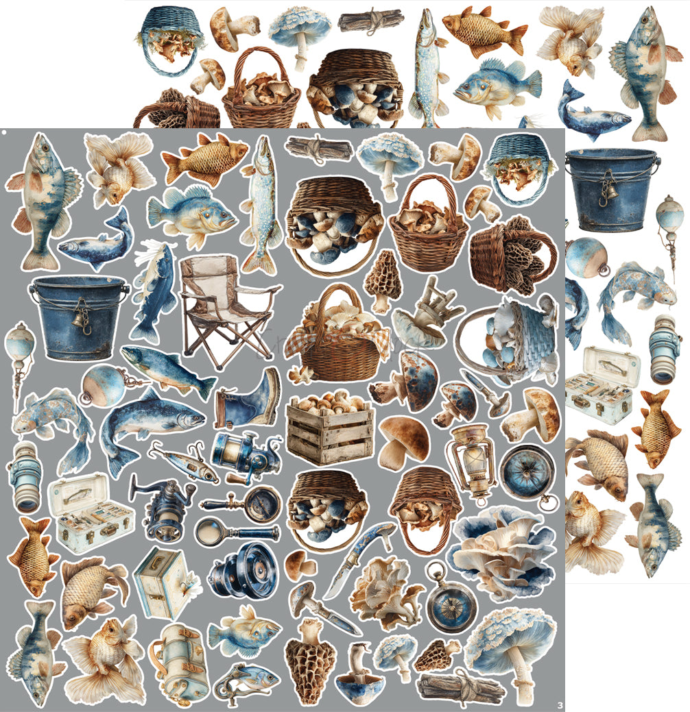 Craft o`clock - Mr & Mrs Elegance  - klippeblokk 12x12"-  Hobby