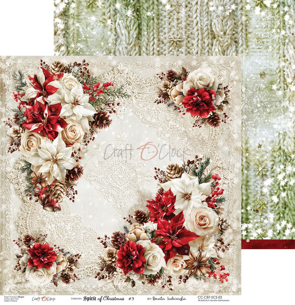 Craft o`clock - Spirit of Christmas 8x8" - mix