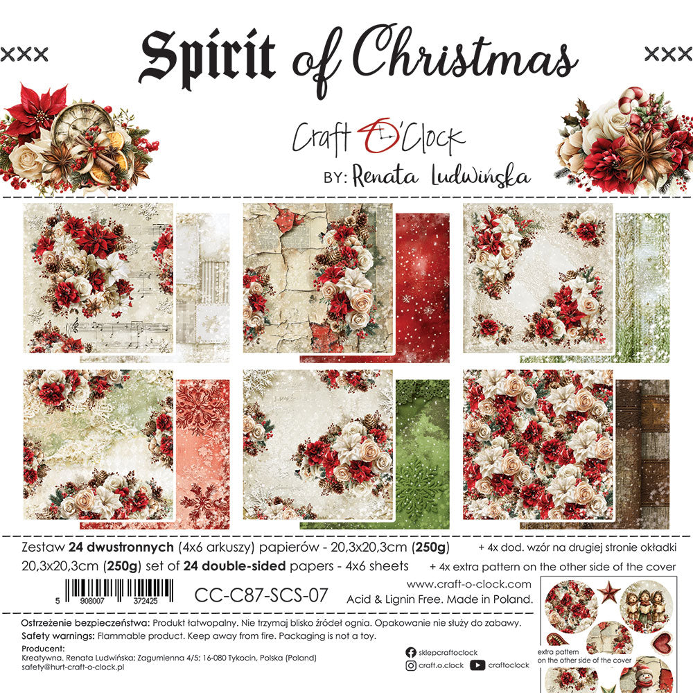 Craft o`clock - Spirit of Christmas 8x8"