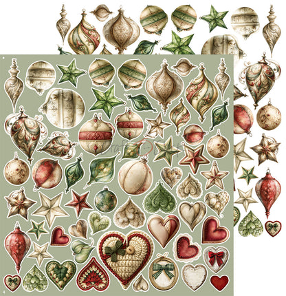 Craft o`clock - Spirit of Christmas - Christmas klippeblokk