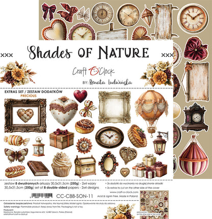 Craft o`clock - Shades of Nature - Precious klippeblokk