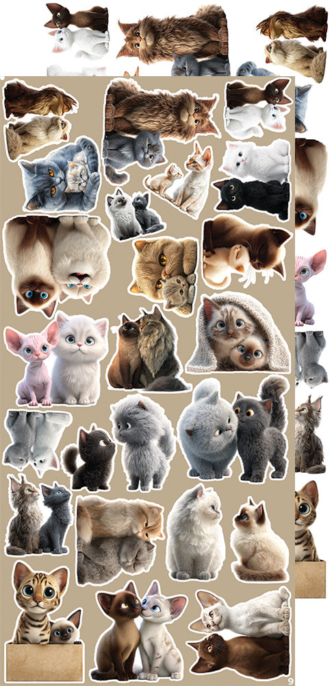 Craft o`clock - Lovely Pets - mix - klippeblokk