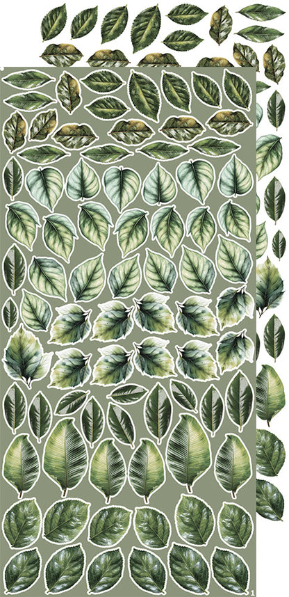 Craft o`clock - All Leaves - mix - klippeblokk