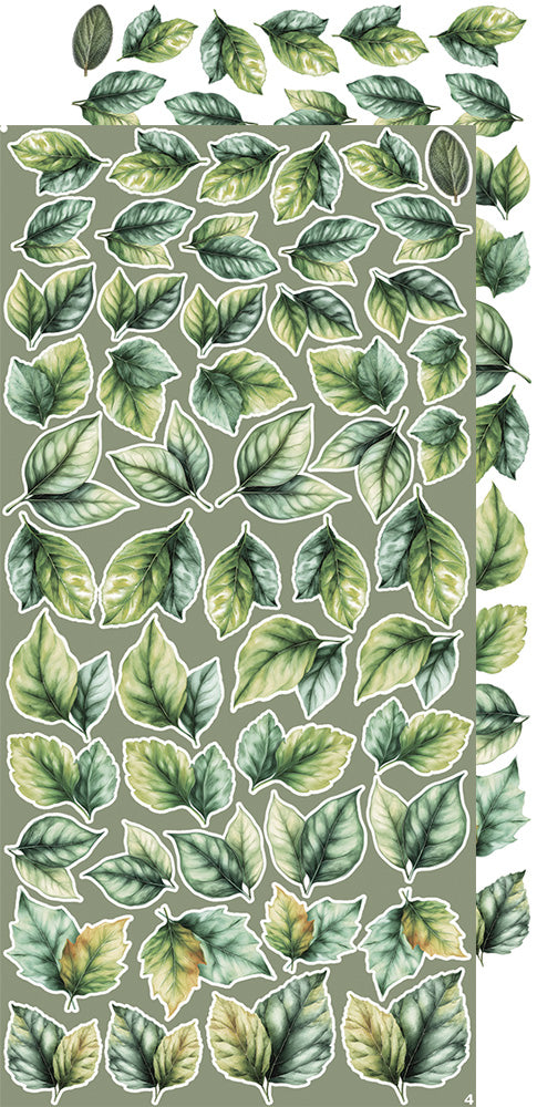 Craft o`clock - All Leaves - mix - klippeblokk