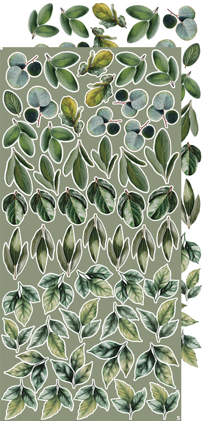 Craft o`clock - All Leaves - mix - klippeblokk