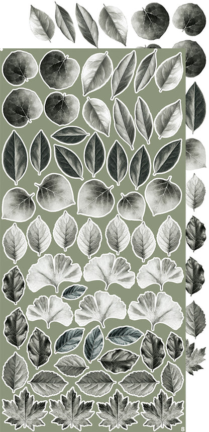 Craft o`clock - All Leaves - mix - klippeblokk