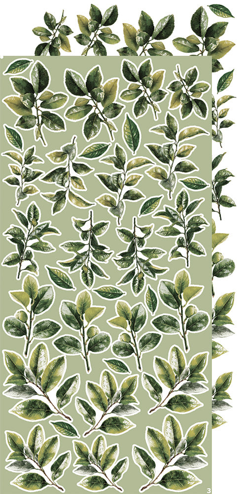 Craft o`clock - All Leaves - mix - klippeblokk