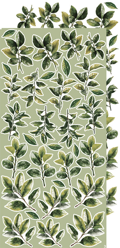 Craft o`clock - All Leaves - mix - klippeblokk