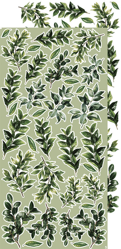 Craft o`clock - All Leaves - mix - klippeblokk