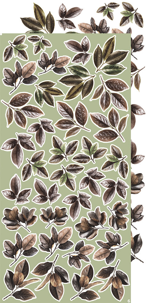 Craft o`clock - All Leaves - mix - klippeblokk