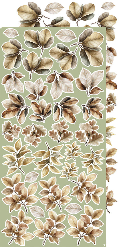 Craft o`clock - All Leaves - mix - klippeblokk