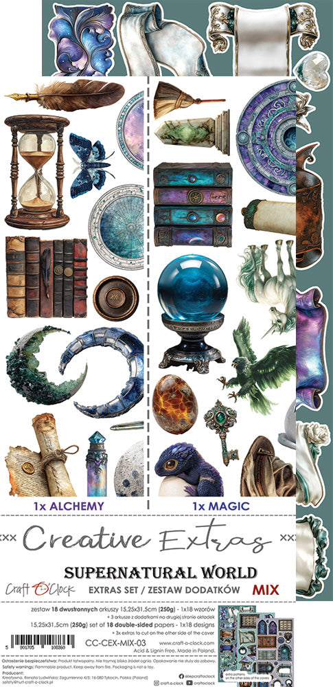 Craft o`clock - Supernatural World - mix - klippeblokk