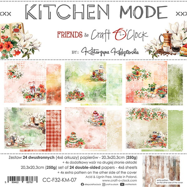 Craft o`clock - Kitchen Mode 20,3x20,3