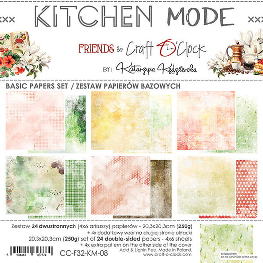 Craft o`clock - Kitchen Mode 8x8" basic