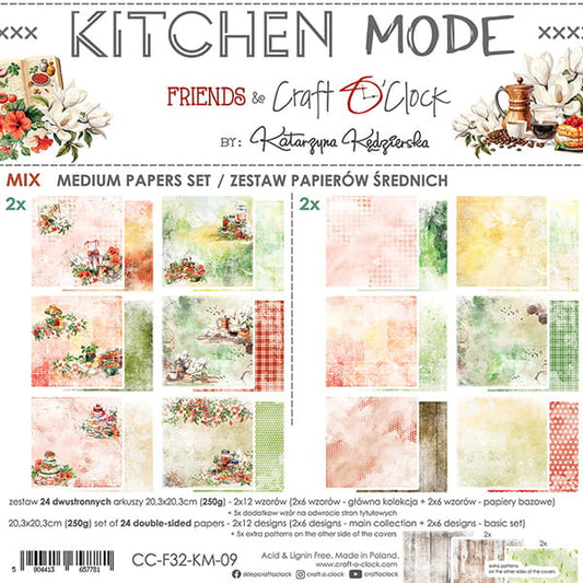 Craft o`clock - Kitchen Mode 8x8" mix