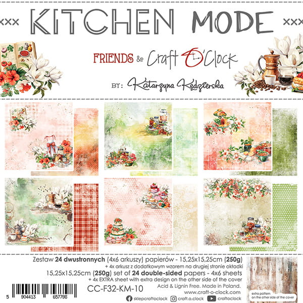 Craft o`clock - Kitchen Mode 15,25x15,25