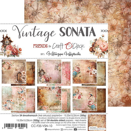 Craft o`clock - Vintage Sonata 6x6"