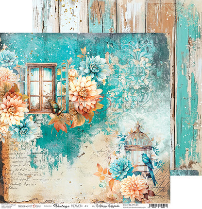 Craft o`clock - Vintage Heaven 8x8" mix