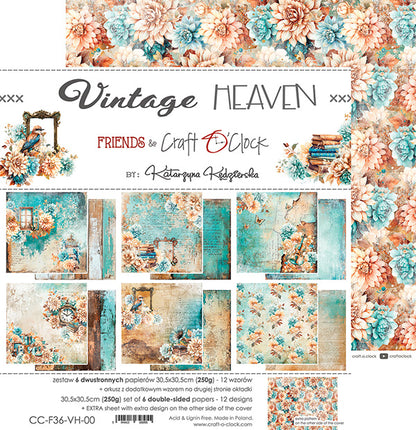 Craft o`clock - Vintage Heaven 8x8" mix