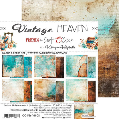 Craft o`clock - Vintage Heaven 8x8" mix