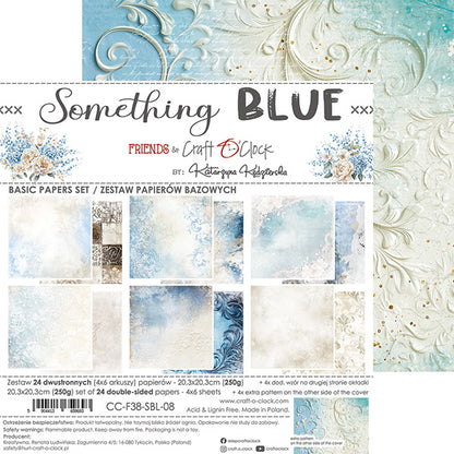 Craft o`clock - Something Blue 8x8" basic