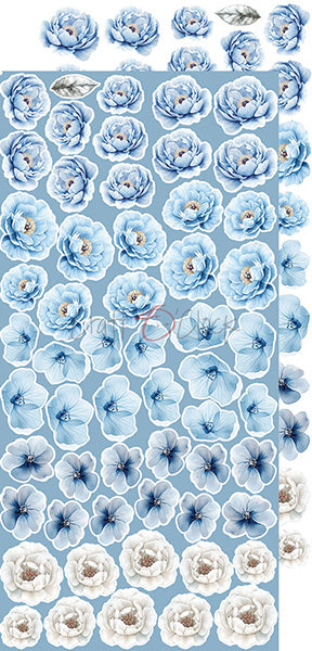 Craft o`clock - Something Blue - klippebok mix