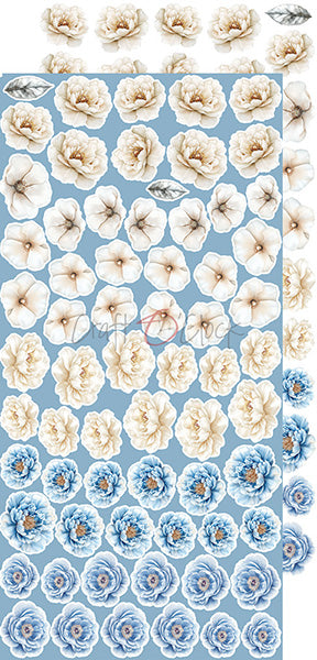 Craft o`clock - Something Blue - klippebok mix