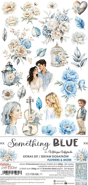 Craft o`clock - Something Blue - klippebok mix