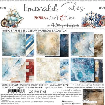 Craft o`clock - Emerald Tales 8x8" basic