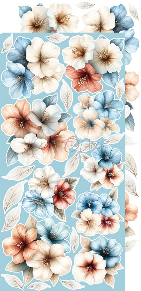 Craft o`clock - Emerald Tales - klippebok flowers