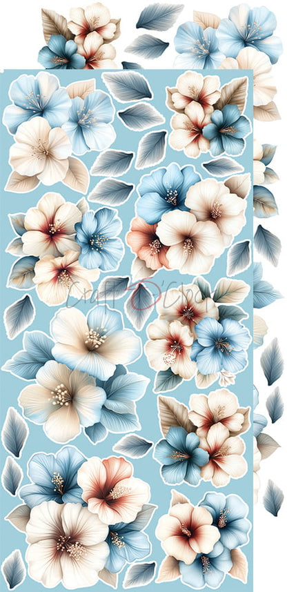 Craft o`clock - Emerald Tales - klippebok flowers