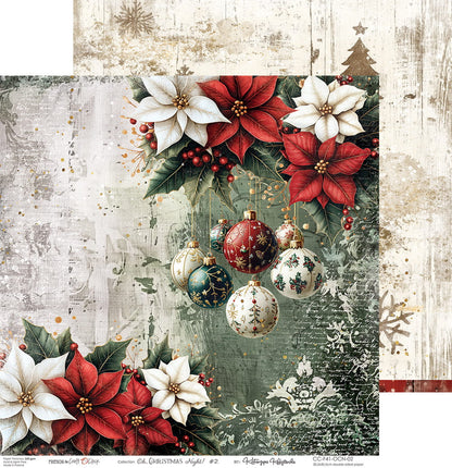 Craft o`clock - Oh Christmas Night 6x6"