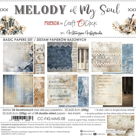 Craft o`clock - Melody of my soul 8x8" basic