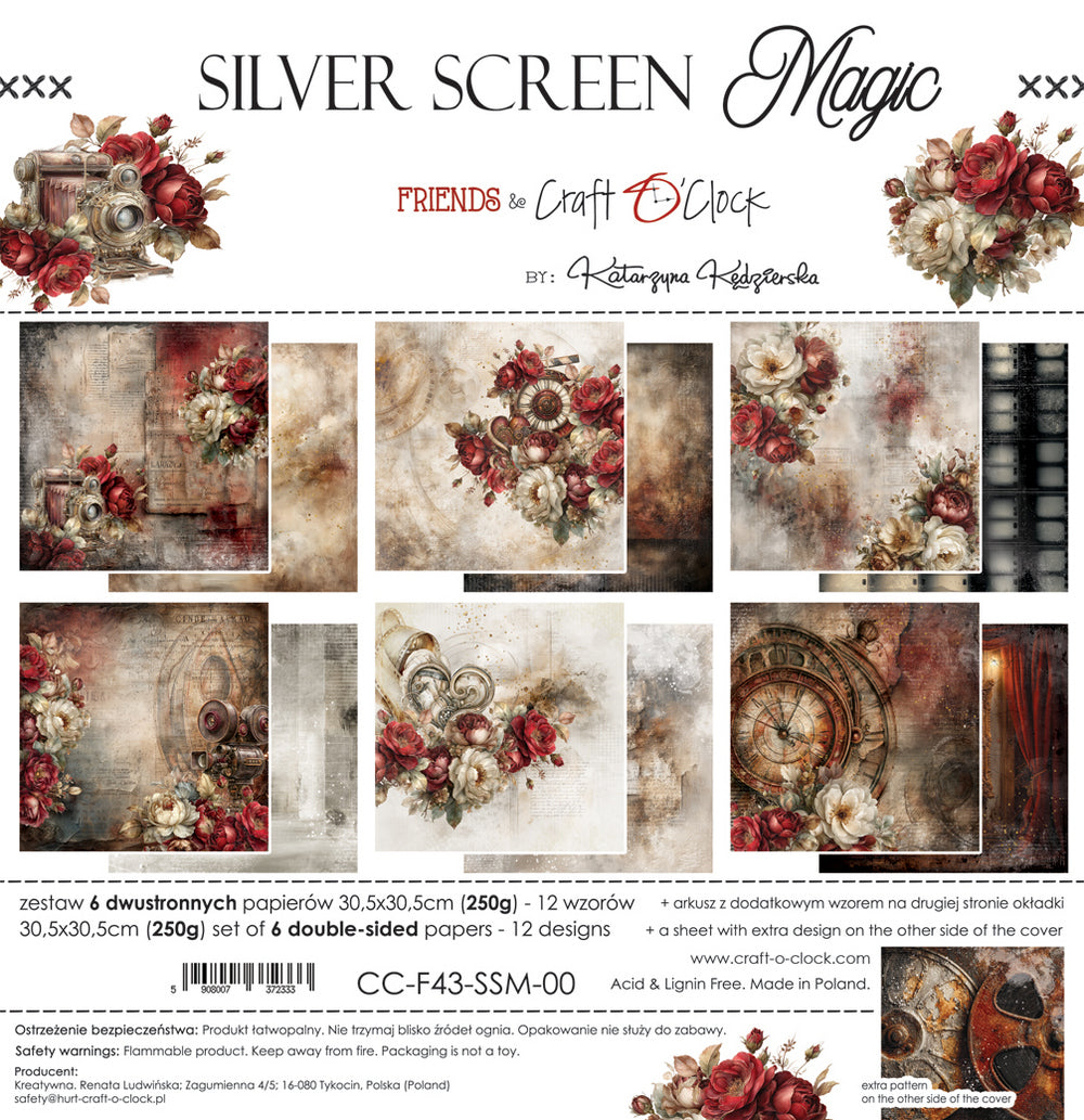 Craft o`clock - Silver Screen Magi 12x12"