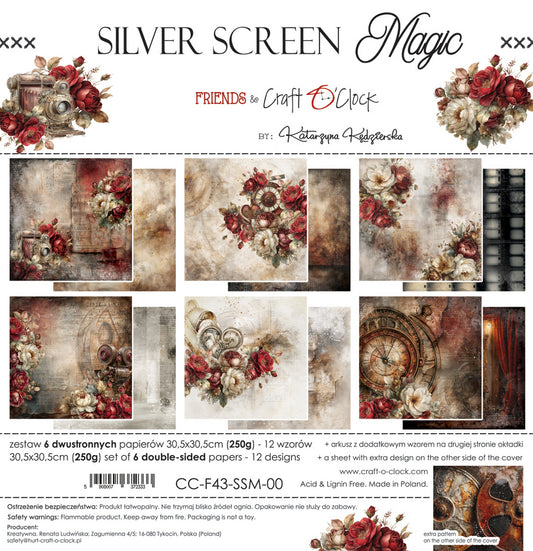 Craft o`clock - Silver Screen Magi 12x12"