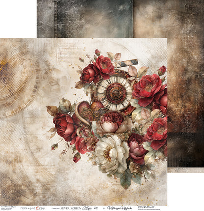 Craft o`clock - Silver Screen Magic 8x8"