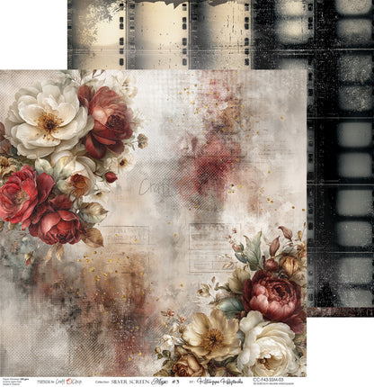 Craft o`clock - Silver Screen Magic 8x8"