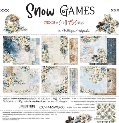 Craft o`clock - Snow Games 12x12"