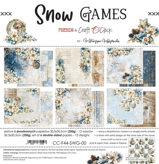 Craft o`clock - Snow Games 12x12"