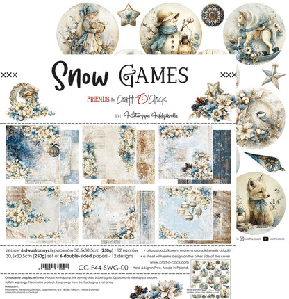 Craft o`clock - Snow Games 12x12"